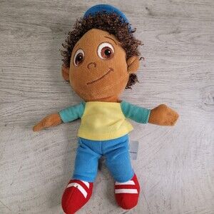 Disney Little Einsteins Quincy Plush Stuffed Boy Doll Toy Preowned